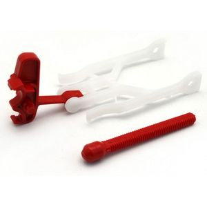 Palanca de descarga para cisterna Art 37643, roja y blanca, de plástico - Product Image 1