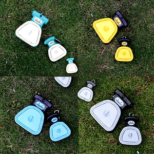 2026 Foldable Waterproof Dog Poop Bag Dispenser Travel Scooper Plastic Silicone Materials <b>Cats</b> Small Animals Customizable Color - Product Image 1