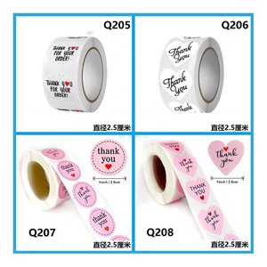 Vente à chaud Étiquette en vinyle thermique roulée Autocollants adhésifs imperméables imprimés personnalisés promotionnels personnalisés - Product Image 5