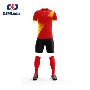 Uniformen Günstige Fußball trikots Sport Wear Großhandel Shirt Logo Fußball uniform Benutzer definierte Fußball trikot - Product Image 1