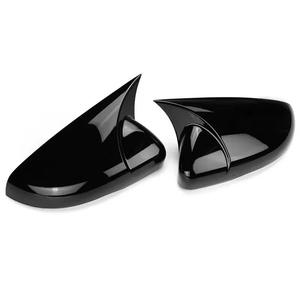Couvercles de rétroviseurs latéraux ABS Capuchons de rétroviseurs pour Volkswagen <span class=keywords><strong>Golf</strong></span> <span class=keywords><strong>6</strong></span> GTI Bull Horn Coques de rétroviseurs ABS - Product Image 1