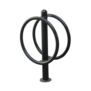 Portabicicletas Circular personalizado Bloqueo de soporte Bastidores seguros para bicicletas Instalación de portabicicletas único para estacionamiento - Product Image 3