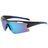 Lunettes de soleil TR90 semi-cerclées pour VTT, cyclisme et course à pied, verres polarisés anti-lumière bleue UV400, protection sportive extérieure