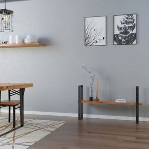 WEKIS DIY Matte Black <b>Square</b> Metal Coffee <b>Table</b> Legs Heavy Duty Outdoor Use Powder Coated for Living Room Workshop - Product Image 5