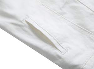 Chaqueta vaquera personalizada para hombre con diseño personalizado de fábrica OEM - Product Image 6