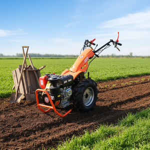 Walking Tractor <b>Cultivator</b> Power Tiller | Diesel Mini Farm Tiller for Soil Loosening, Intertillage & Weeding CE Certification - Product Image 1