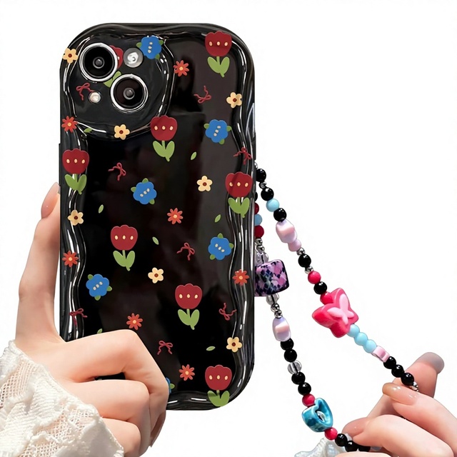 Ins-style TPU Shockproof All-over Tiny Floral Print Phone Case for 15 Pro Max for 14 Pro for 13 Redmi