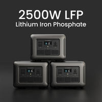 Centrale électrique 2500W à succès avec UPS et sortie USB-C 120W pour usage domestique et alimentation solaire