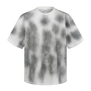 تي شيرت مُعاد تصميمه، مُعتّق، مُغسول، بتصميم عتيق، فضفاض، متعدد الاستخدامات، ناعم، لطيف على البشرة، قابل للتنفس، للبيع بالجملة - Product Image 3