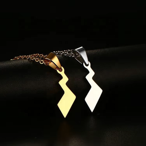 Edelstahl-Schmuck Hip-Hop Tier-Fledermaus-Anhänger Halskette für Männer in Silber- und Goldfarben - Product Image 4