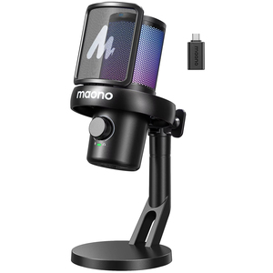 ไมโครโฟนเกมมิ่ง Maono DM40 Pro แบบ USB พร้อมระบบเปลี่ยนเสียง AI รองรับการเ<span class=keywords><strong>ช</strong></span>ื่อมต่อคอมพิวเตอร์ โทรศัพท์มือถือ และซอฟต์แวร์ - Product Image 1