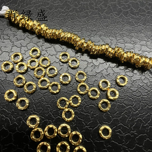 Cuentas de Plata de Ley S925 Qunlvsheng en Forma de Espiral para Hacer Pulseras, Cuentas Espaciadoras Plateadas de Forma Irregular - Product Image 3