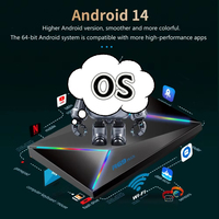 Nouvelle arrivée, boîte TV ATV 8K, lecteur multimédia à affichage 3D, 1000M Lan, Wifi6 5G, puce H728, boîte TV intelligente, décodeur avec système d'exploitation Android 14.0