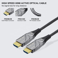 Câble plaqué or HDTV PS4 homecinema vidéo HDMI 20 câble 4K câble optique actif AOC HDMI-Kabel 4K 60Hz HDR