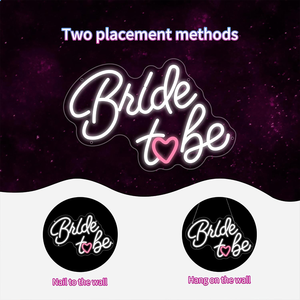 Letrero Luminoso de Neón LED Blanco para Despedida de Soltera, Boda, Compromiso, Decoración de Fondo, Entrega Rápida - Product Image 4