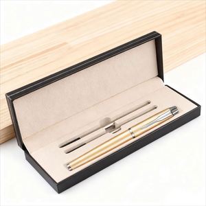 Best-selling Metal Ballpoint <b>Pen</b> 0.5mm with Custom Logo Gift <b>Box</b> Set for Office & School Use - Product Image 3