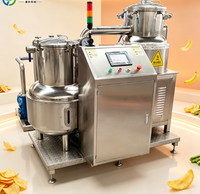 Machine de friture sous vide pour la préparation de snacks croustillants assaisonnés