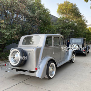 Voiture électrique vintage classique de couleur personnalisée pour les visites des îles et des régions côtières - Product Image 4