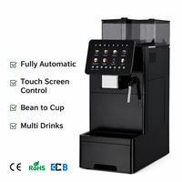 Machine à café portative multifonctionnelle de contrôle d'écran tactile entièrement automatique électrique de ménage