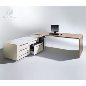 <strong>Floating</strong> Bold Design Convertible Custom-Made Italian Modern Wooden Executive <strong>Desk</strong> 200 Colors 10-Year Warranty File <strong>Drawer</strong> - Product Image 2