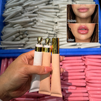 Gloss repulpant pour les lèvres au collagène, 20 ml, avec acide hyaluronique, peptides et SPF 20, pour des lèvres plus pulpeuses