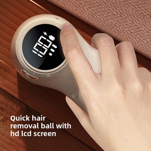Wholesale Clothing Shaver Trimmer Hair Remover <b>LED</b> Display Portable USB Charging Brush Household Rechargeable <b>Ball</b> - Product Image 3