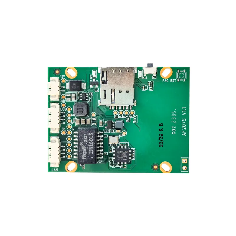 Modem Router LTE papan PCB modul LAN WiFi 4G konsumsi daya rendah PCBA dengan Port USB/TTL/I/O untuk kamera/Router/CCTV/IOT