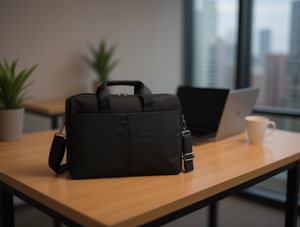 Borsa a tracolla in nylon per laptop, per uso professionale, con tracolla regolabile - Product Image 2