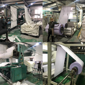 Tissu de soutien de taille en gros d'usine YB-1230H d'entoilage en caoutchouc Oxford au toucher dur - Product Image 6