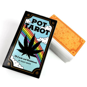 78 Carte dei Tarocchi Personalizzate a Tema Cannabis con Arte Colorata, Adatte per <span class=keywords><strong>Lettura</strong></span> Casual e Divinazione - Product Image 2