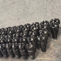 Foret PDC forgé en acier de 3 1/2, 4, 4 1/2, 5, 5 1/2 pouces à 3-5 lames pour le forage de puits de pétrole, d'eau et de gaz, et l'équipement de forage géologique et minier