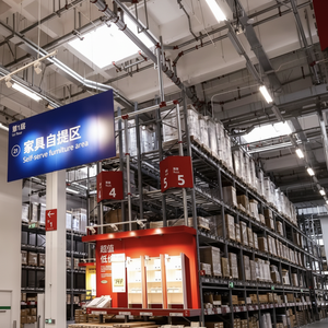 Étiquettes d'étagère de support d'affichage en plastique métallique magnétique simple face robustes de 5 pièces pour des séparateurs de marchandises d'étagères de supermarché - Product Image 1