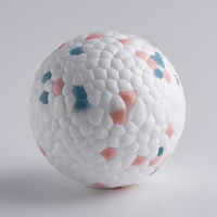 Jouet à mâcher pour chien en ETPU solide et durable, léger, résistant aux morsures, balle en caoutchouc indestructible, durable pour le jeu, emballé dans un sac