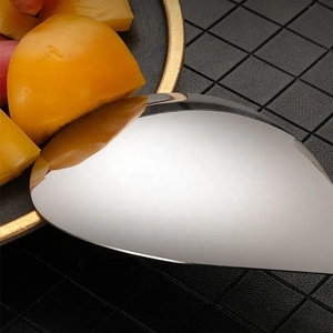 Cuchara de arroz de acero inoxidable 304, cuchara de cocina gruesa de mango largo, vajilla multiusos, cucharas para servir Buffet, vajilla de cocina - Product Image 4