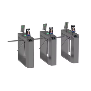 체육관용 자동 회전식 게이트, 자동화 시스템 턴스틸, 차단 게이트, 삼각형 보안 스윙 게이트 오프너, 3롤러 코인 게이트 - Product Image 3