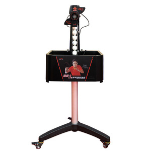 Machine de service de tennis de table Double Fish 3ème génération, automatique, sur pied, équipement d'entraînement professionnel - Product Image 5