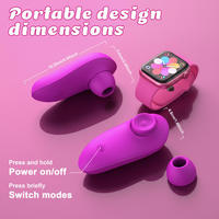 Intelligenter Klitoris-Leckvibrator mit G-Punkt-Stimulation, Zungentechnologie, Saugfunktion, 10 Frequenzen, USB-Aufladbar, IPX7 Wasserdicht