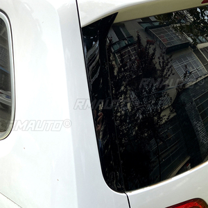 2 pièces, aileron arrière de voiture noir brillant, spoiler latéral pour Volkswagen Sharan 2011-2020, accessoires de voiture - Product Image 3