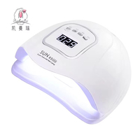 Séchoir à ongles UV LED SunX5 Max 150W, grande capacité, 4 réglages de minuterie, lampe professionnelle pour le durcissement du gel, idéal pour les salons de manucure (ODM/OEM en gros)