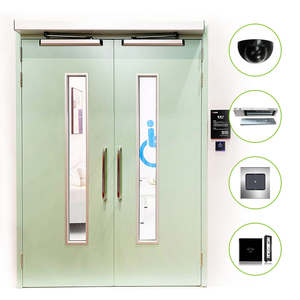 Ouvre-<span class=keywords><strong>porte</strong></span> pivotant automatique Offre Spéciale robuste pour les hôpitaux, les bureaux, les hôtels, les appartements et les écoles Design moderne - Product Image 6