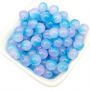 Cuentas de Vidrio Multicolor con Forma de Flor de Gelatina, Perlas para Manualidades, Suministros para Hacer Pulseras, Collares y Pendientes, Precio al por Mayor - Product Image 1