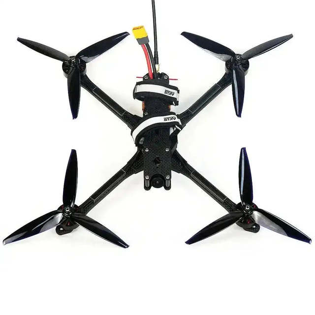 Professional 7-Inch Lightweight FPV Cinematic Racing Drone Long-Range Analog 5.8G VTX Remote Control 4K Image/Video Capture