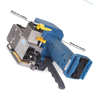 4000 độ bền kéo cao lực lượng pin Powered đóng đai công cụ một nút tự động đóng đai máy cho 10-16 Mét PP Pet vành đai - Product Image 5