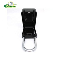 Boîte de verrouillage à 3 clés Style Alpha Clé Bouton de porte Cadenas suspendu Serrure à combinaison avec clés, Serrure de sécurité