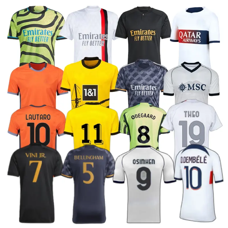 Pakaian sepak bola sublimasi desain kustom kaus latihan sepak bola kaus olahraga sepak bola kustom