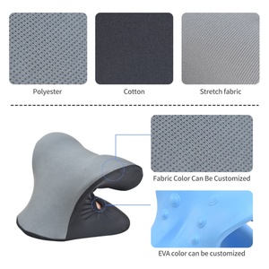 New Arrival Chiropractic <b>Neck</b> and <b>Shoulder</b> <b>Massage</b> Pillow <b>Neck</b> Stretcher for Headache and Muscle Tension Spine Alignment - Product Image 5