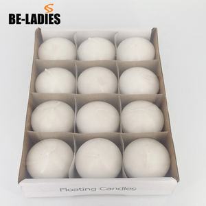 Vente en gros de bougies flottantes 2 "fantaisie décoration de mariage <span class=keywords><strong>ivoire</strong></span> parfum huile fleur d'eau - Product Image 2