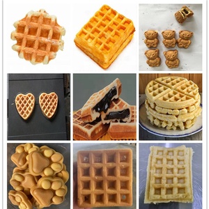 Línea de Producción Automática de Waffles de Acero Inoxidable de 8 Moldes con Horno de Cocción y Máquina Empacadora, Capacidad de 1000 Piezas/Hora, Funcionamiento Automático - Product Image 6