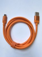 Kabel Data Micro USB Android V8 Best Seller XF-632M 120W 5A Pengisian Cepat 1.2M Selubung Nilon Ponsel Komputer Tablet Murni