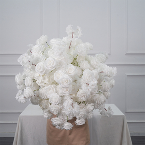 DKB Customizable New Designs Flower Ball Centerpieces Factory <b>Artificial</b> for Wedding Party Event Decoration Made of Silk - Product Image 3